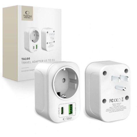 Adapter Tech-Protect TA100 US - biały Hikvision
