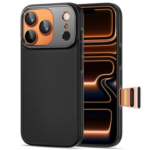 Etui Tech-Protect Kevlar Aramid MagSafe na iPhone 17 Pro Max - czarne Tech-Protect