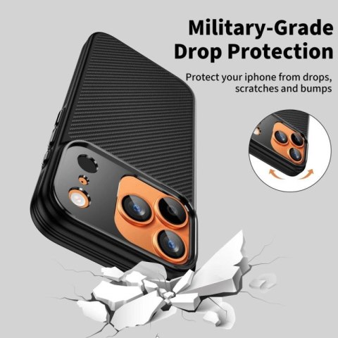 Etui Tech-Protect Kevlar Aramid MagSafe na iPhone 17 Pro Max - czarne Tech-Protect