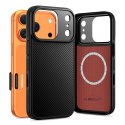 Etui Tech-Protect Kevlar Aramid MagSafe na iPhone 17 Pro - czarne Tech-Protect