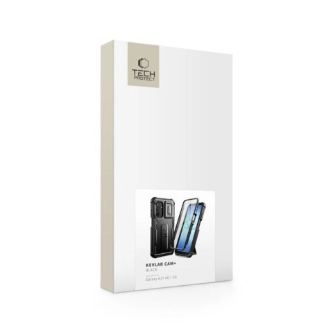 Etui Tech-Protect Kevlar Cam+ na Samsung Galaxy A17 4G / 5G - czarne Tech-Protect