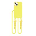 Etui Tech-Protect Magnecklace MagSafe na iPhone 15 - żółte Tech-Protect