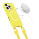 Etui Tech-Protect Magnecklace MagSafe na iPhone 16 Pro - żółte Tech-Protect