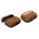 Etui Tech-Protect NaturalFit na AirPods Pro 3 - brązowe Tech-Protect