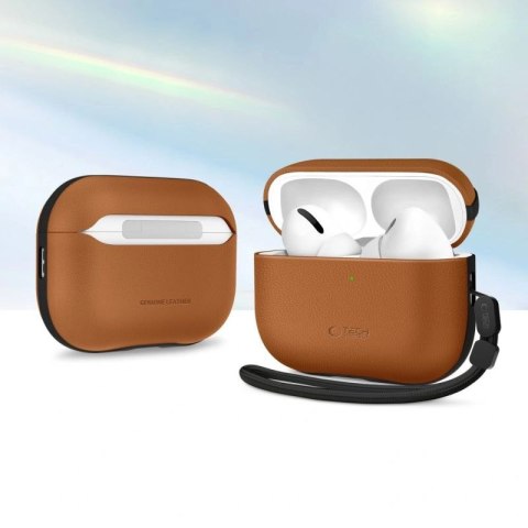 Etui Tech-Protect NaturalFit na AirPods Pro 3 - brązowe Tech-Protect