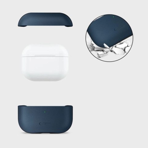 Etui Tech-Protect NaturalFit na AirPods Pro 3 - granatowe Tech-Protect