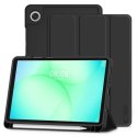 Etui TechProtect SmartCase Pen na Samsung Galaxy Tab A9 / A11 8.7 X110 / X115 / X133 / X135 - czarne Tech-Protect