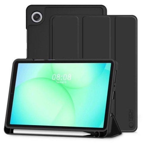 Etui TechProtect SmartCase Pen na Samsung Galaxy Tab A9 / A11 8.7 X110 / X115 / X133 / X135 - czarne Tech-Protect