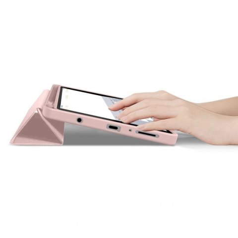 Etui TechProtect SmartCase Pen na Samsung Galaxy Tab A9+ / A11+ Plus 11.0 X210 / X215 / X216 / X230 / X235 / X236 - różowe Tech-Protect