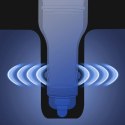 Ładowarka samochodowa Dudao R4Ultra 120W Power Delivery Quick Charge LED USB-A USB-C - szary Dudao