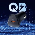 Ładowarka samochodowa Spigen Essential EV301 30 W - czarna Spigen