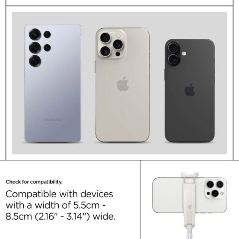 Selfie stick Spigen S541W Bluetooth - biały Spigen