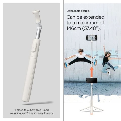 Selfie stick Spigen S541W Bluetooth - biały Spigen