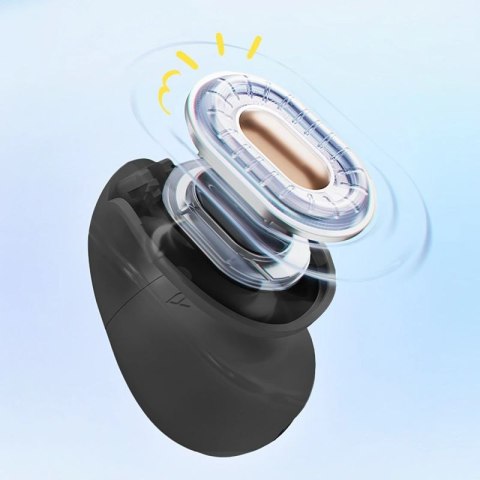 Słuchawki OWS QCY Crossky C10 z klipsem ENC IPX5 Bluetooth 5.4 - czarne Hikvision