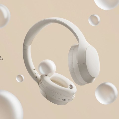 Słuchawki nauszne QCY H2 Pro ENC Bluetooth 5.3 - białe QCY