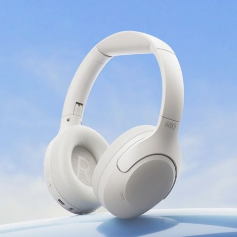 Słuchawki nauszne QCY H3 Lite z ANC i Bluetooth 5.3 - białe QCY
