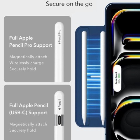 Etui ESR Rebound Magnetic na iPad Pro 11" 5 / 6 / 2024-2025 - granatowe ESR