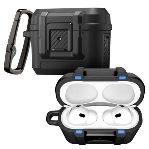 Etui Spigen Lock Fit na AirPods Pro 3 - czarne Spigen