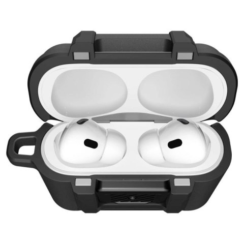 Etui Spigen Lock Fit na AirPods Pro 3 - czarne Spigen