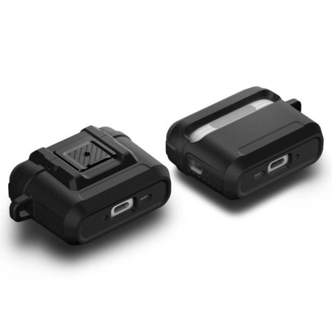Etui Spigen Lock Fit na AirPods Pro 3 - czarne Spigen