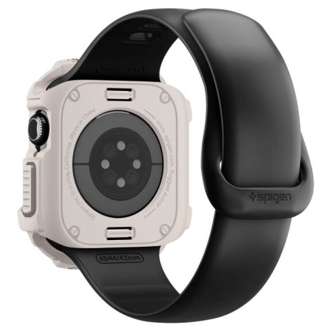 Etui Spigen Rugged Armor na Apple Watch 42 mm - beżowe Spigen