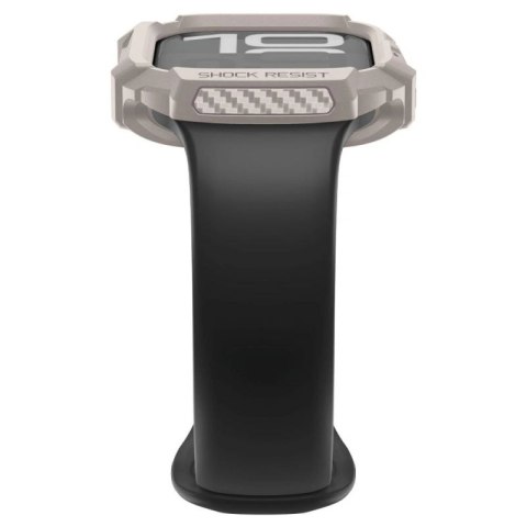 Etui Spigen Rugged Armor na Apple Watch 42 mm - beżowe Spigen