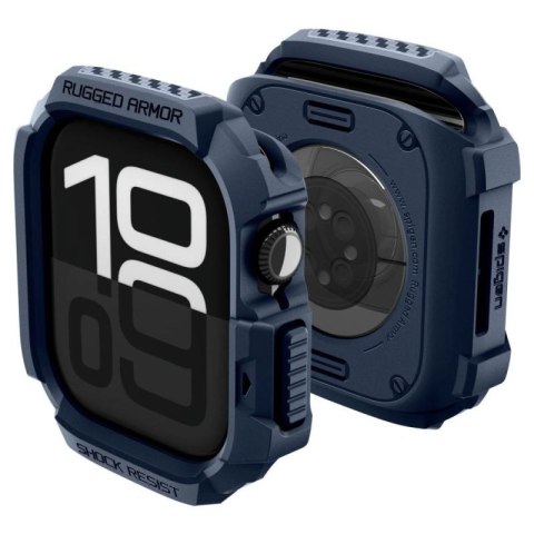 Etui Spigen Rugged Armor na Apple Watch 42 mm - granatowe Spigen