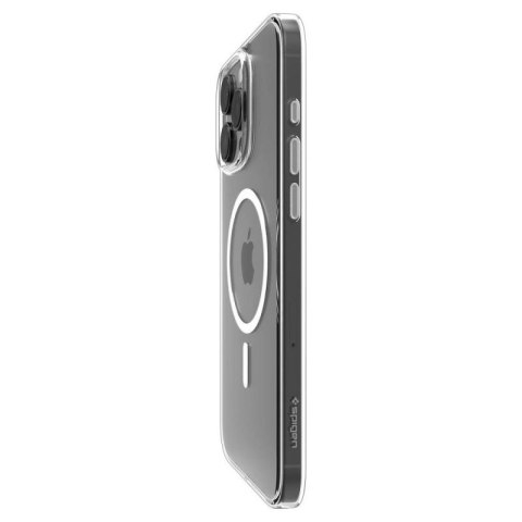 Etui Spigen Thin Fit MagSafe na iPhone 16 Pro - przezroczysto-białe Spigen