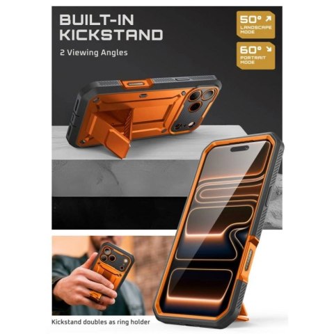 Etui Supcase Unicorn Beetle Pro na iPhone 17 Pro Max - pomarańczowe Supcase