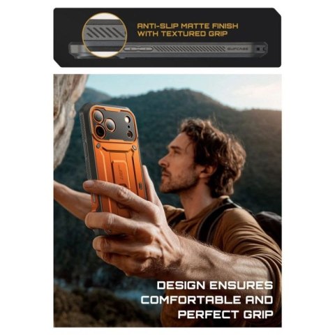 Etui Supcase Unicorn Beetle Pro na iPhone 17 Pro Max - pomarańczowe Supcase