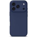 Etui Tech-Protect Silicone MagSafe na iPhone 17 Pro Max - granatowe Tech-Protect