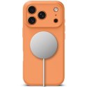 Etui Tech-Protect Silicone MagSafe na iPhone 17 Pro Max - pomarańczowe Tech-Protect
