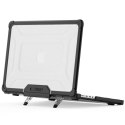 Etui Tech-Protect SmartShell Pro na Macbook Pro 14 M1 / M2 / M3 / M4 / M5 2021-2025 - czarno-przezroczyste Tech-Protect