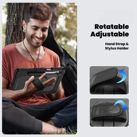 Etui Tech-Protect Solid na Samsung Galaxy Tab S11 11.0 X730 / X736B - czarne Tech-Protect