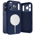Etui Tech-Protect Uniq MagSafe na iPhone 17 Pro - granatowe Tech-Protect