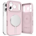 Etui Tech-Protect Uniq MagSafe na iPhone 17 Pro - różowe Tech-Protect