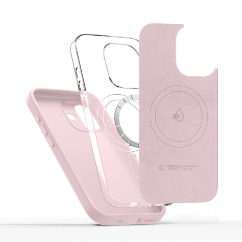Etui Tech-Protect Uniq MagSafe na iPhone 17 - różowe Tech-Protect
