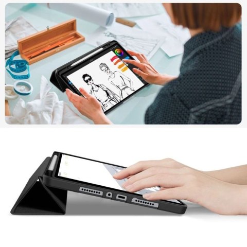 Etui TechProtect SmartCase Pen na Xiaomi Poco Pad M1 / Redmi Pad 2 Pro 12.1 - czarne Tech-Protect