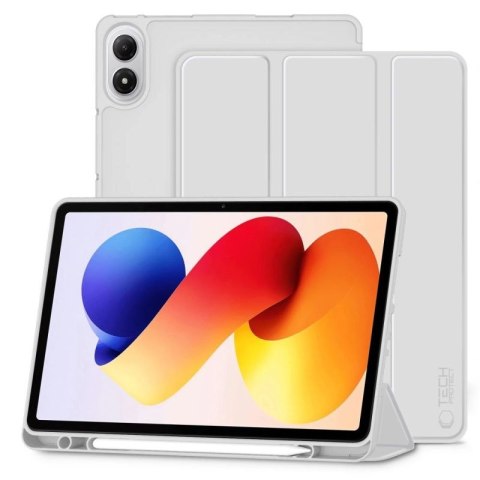 Etui TechProtect SmartCase Pen na Xiaomi Poco Pad M1 / Redmi Pad 2 Pro 12.1 - szare Tech-Protect