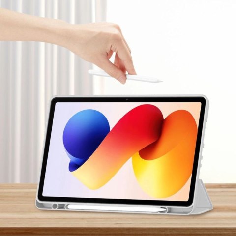 Etui TechProtect SmartCase Pen na Xiaomi Poco Pad M1 / Redmi Pad 2 Pro 12.1 - szare Tech-Protect