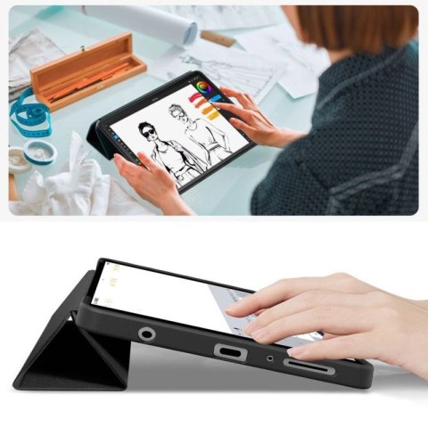 Etui TechProtect SmartCase na Samsung Galaxy Tab A9 / A11 8.7 X110 / X115 / X133 / X135 - czarne Tech-Protect
