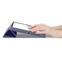 Etui TechProtect SmartCase na Samsung Galaxy Tab A9 / A11 8.7 X110 / X115 / X133 / X135 - granatowe Tech-Protect