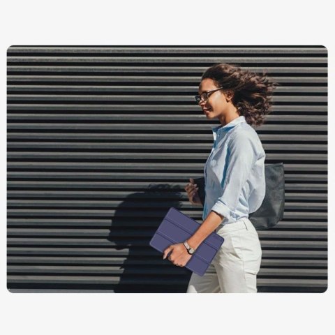 Etui TechProtect SmartCase na Samsung Galaxy Tab A9 / A11 8.7 X110 / X115 / X133 / X135 - granatowe Tech-Protect