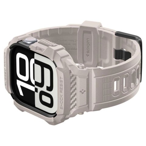 Pasek Spigen Rugged Armor Pro na Apple Watch 42 mm - beżowy Spigen