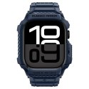Pasek Spigen Rugged Armor Pro na Apple Watch 42 mm - granatowy Spigen