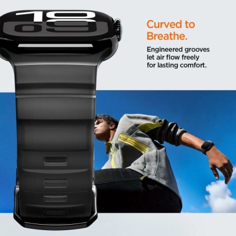 Pasek Spigen WBS2 na Apple Watch 44 / 45 / 46 / 49 mm - czarny Spigen