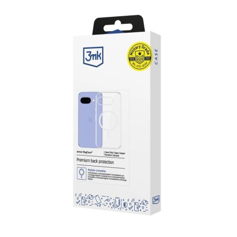 Etui 3mk Armor MagCase na Google Pixel 10A - przezroczyste 3mk Protection