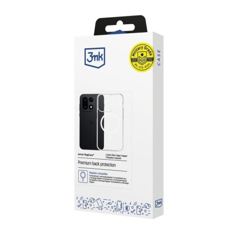 Etui 3mk Armor MagCase na OnePlus 15 5G - przezroczyste 3mk Protection