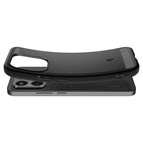 Etui Spigen Rugged Armor na Xiaomi 15T - czarne Spigen