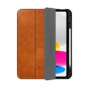 Etui Tech-Protect Fleece na iPad 10.9" 10 / 2022 / 11" 11 / 2025 - brązowe Tech-Protect